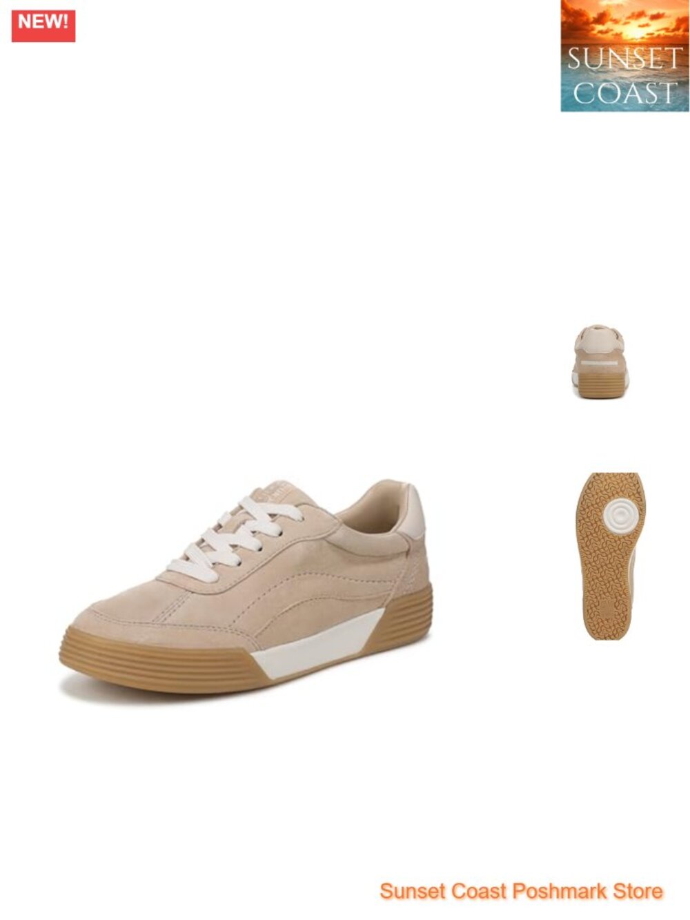 Naturalizer Cami Suede Lace-Up Fashion Sneakers Comfort Technology